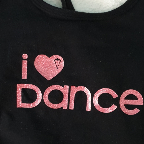 NWOT Atheltic I ♡ Dance Tank Top - Picture 4 of 4